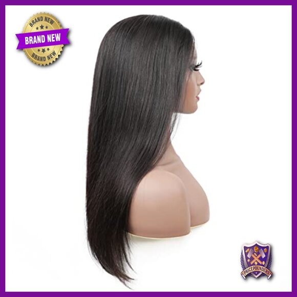 Glueless HD Lace Front Wig 20 Inch Human Hair 180 Density Wear & Go main image 6
